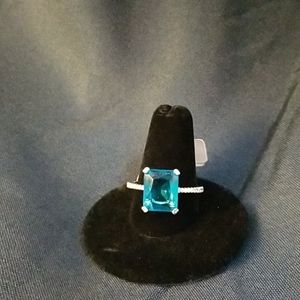 💎 Gorgeous London Blue Topaz 925 Ring
